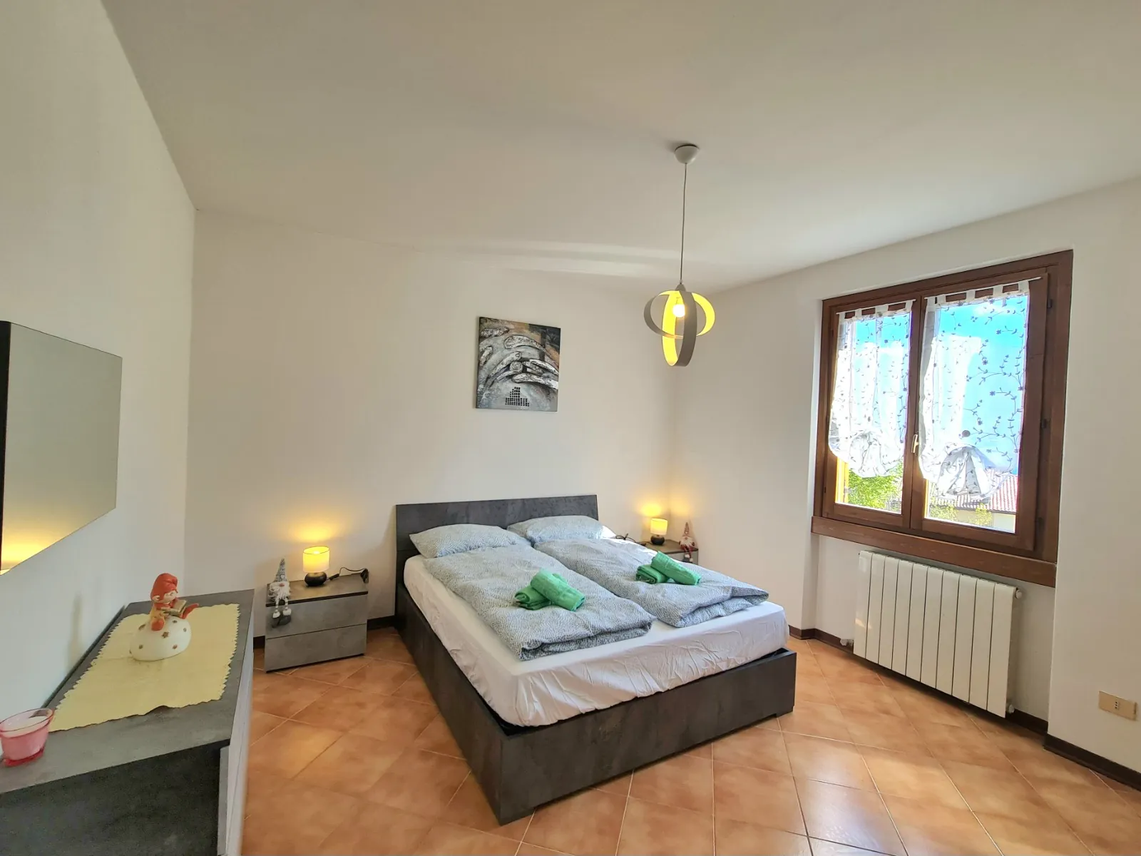 Camera matrimoniale villa